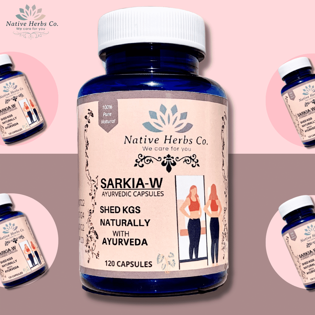 SARKIA - W AYURVEDIC CAPSULES SHED KGS NATURALLY FOR WOMEN