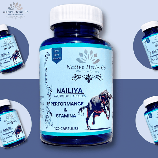 NAILIYA AYURVEDIC CAPSULES TO INCREASE BED PERFORMANCE, STAMINA & POWER