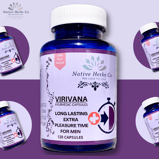 VIRIVANA AYURVEDIC CAPSULES TO INCREASE BEDTIME FOR MEN, AVOID PREMATURE EJACULATION